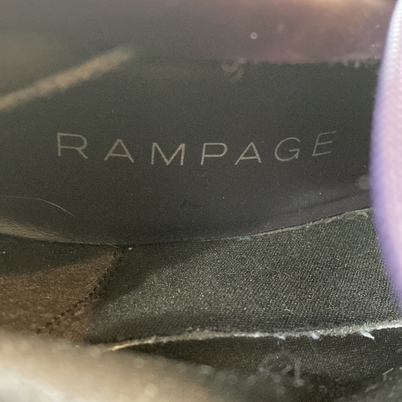 Rampage size 8m purple high heeled boots - Picture 8 of 10